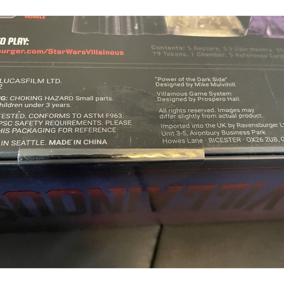 Villainous: Star Wars - Power of the Dark Side Game New Un Opened - Picture 8 of 14